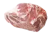 Boneless Boston butt חזיר צלוי, גזוז וחתוך לקוביות (2 אינץ')