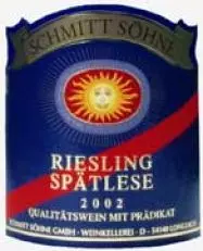Schmitt Sohne ריזלינג Spatlese