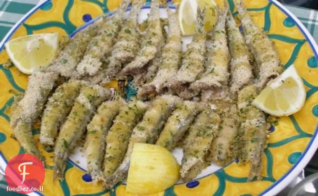 אנשובי מטוגן עם מרווה