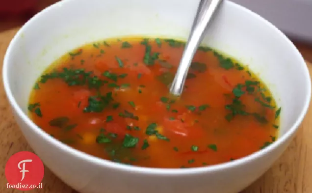 Harira (מרק שעועית מרוקאית)