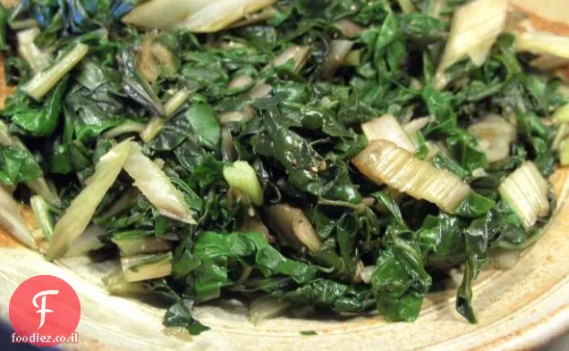 דאבל דאץ מק & גבינה עם Chard