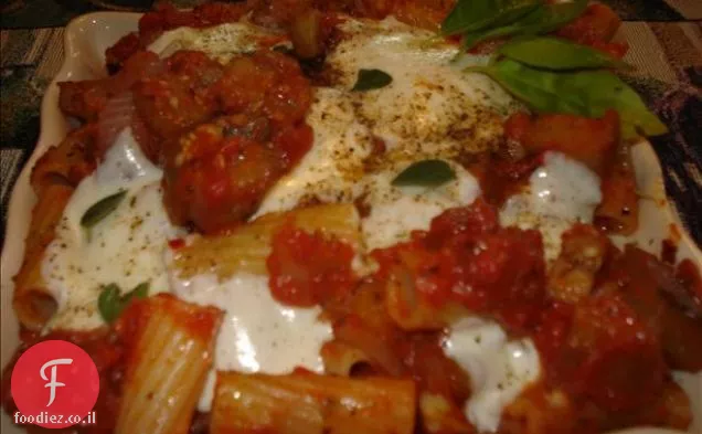Baingan Bharta (חציל קלוי חריף עם עגבניות, כוסברה