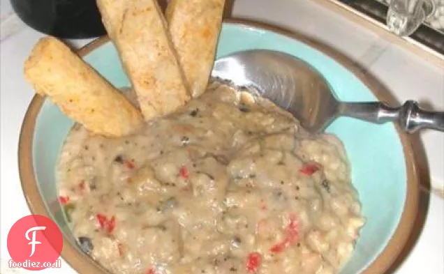Baba Ganoujh (סלט חצילים עם טחינה)