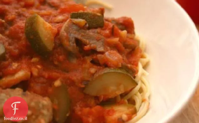 רוטב ספגטי צמחוני מאוד