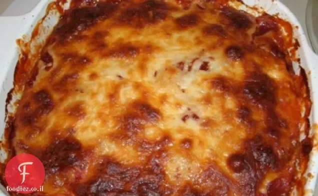 תבשיל לזניה סקווש ספגטי (פחמימות נמוכות)