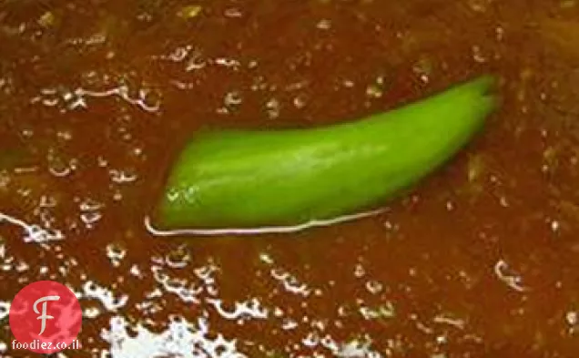 מרק זוקיני עגבניות טרי