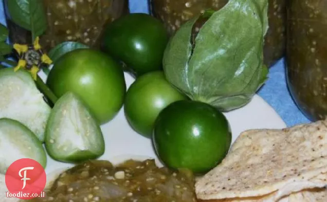 סלסה ורדה-מתכון שימורים