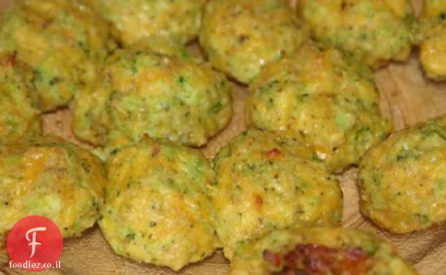 כדורי ברוקולי Cheezy של איימי