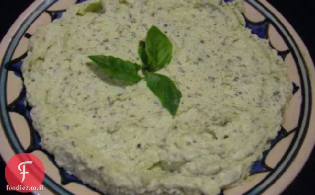 פרמזן, גלימה וממרח בזיליקום