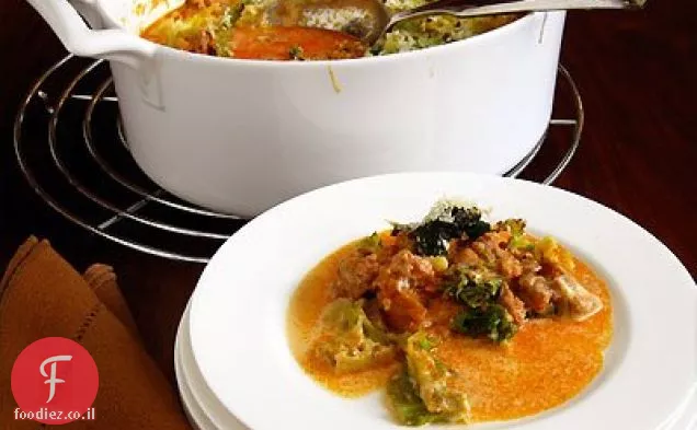 כרוב סבוי בסגנון איטלקי אפוי (cavolo Verza Al Forno)