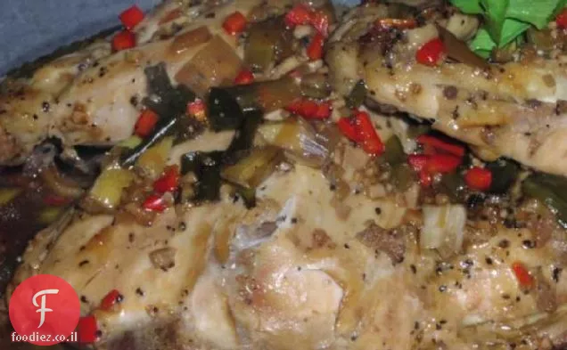 עוף סיני חריף (מבשל איטי)