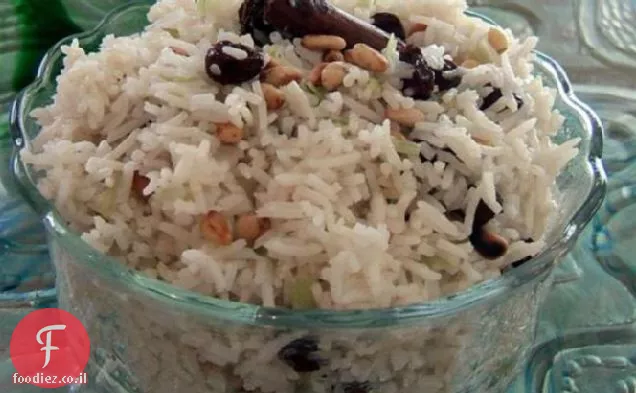 מנת אורז בסמטי נפאלית של פולאו