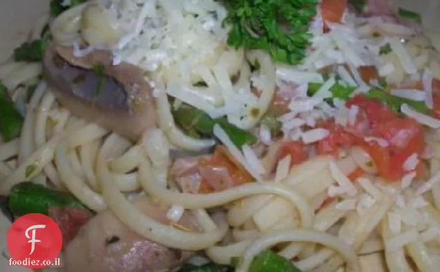 Pasta Primavera של הדוד ביל אספרגוס