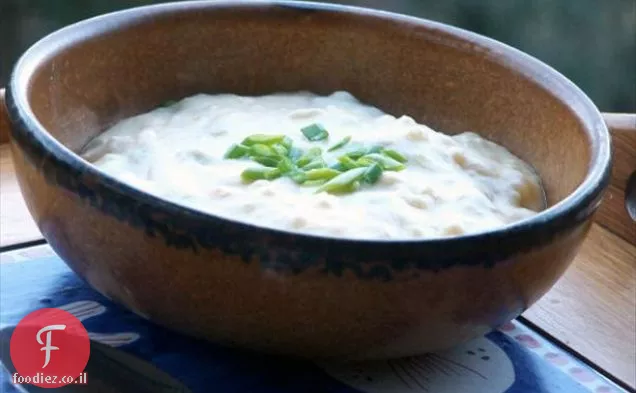 מרק תפוחי אדמה אפוי