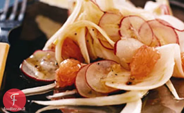 שומר מגולח, צנון וסלט אשכוליות