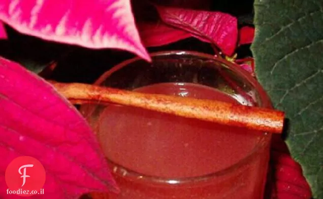 Poinsettia Sipper (עם & quot; קוקטייל & quot; וריאציה)