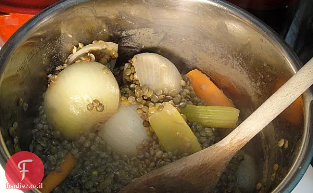 לבשל את הספר: עדשים עם Pancetta