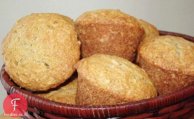 לחם בננה אגוזים נמוך יותר