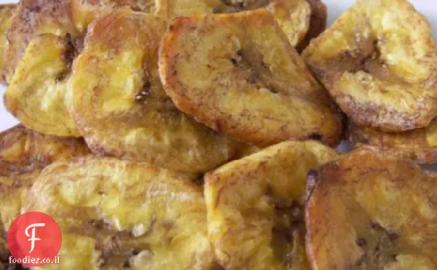 צ'יפס פלנטיין (Tostones De Platano)