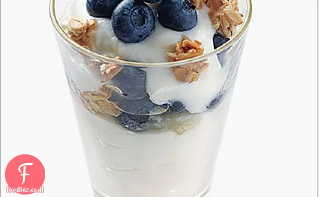יוגורט אוכמניות Parfaits
