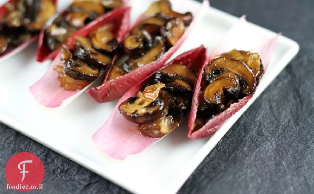 נגיסות Agrodolce פטריות