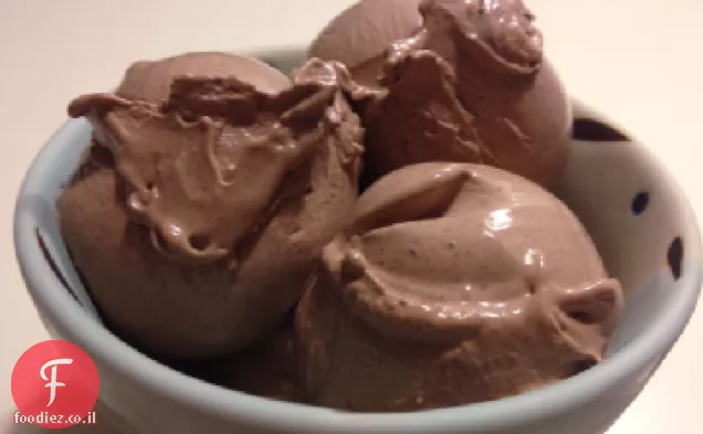 (בסיסי אבל פנטסטי) גלידת שוקולד מרירה