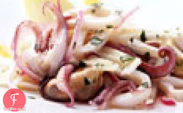 דיונון וסלט Mussel