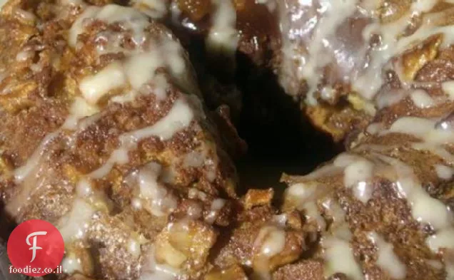 עוגת Streusel תפוחים