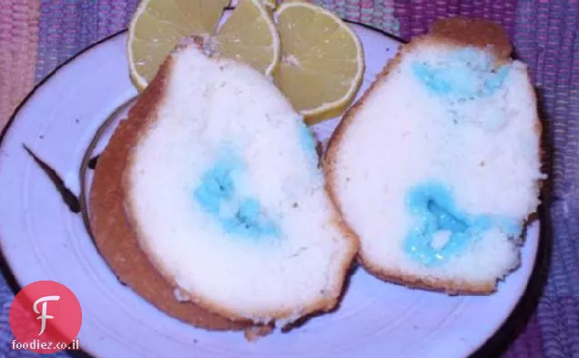 הולנד בולס כחול לבן עוגת פודינג שוקולד Bundt