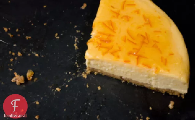 עוגת גבינה ריקוטה בטעם תפוזים-וניל