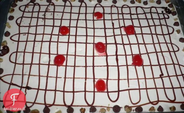 עוגת קרם שוקולד-טופי