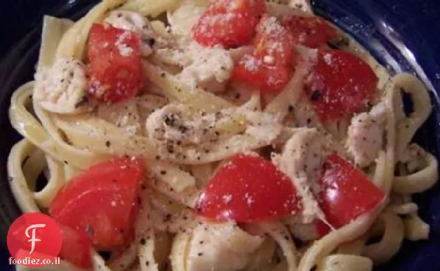 פסטה עוף איטלקי לזרוק