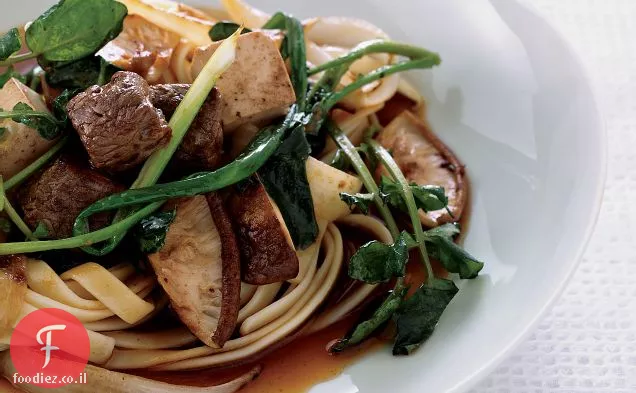 אטריות Sukiyaki בשר
