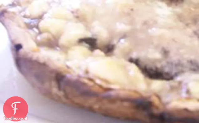 פטריות פורטבלו קלויות עם גבינה כחולה
