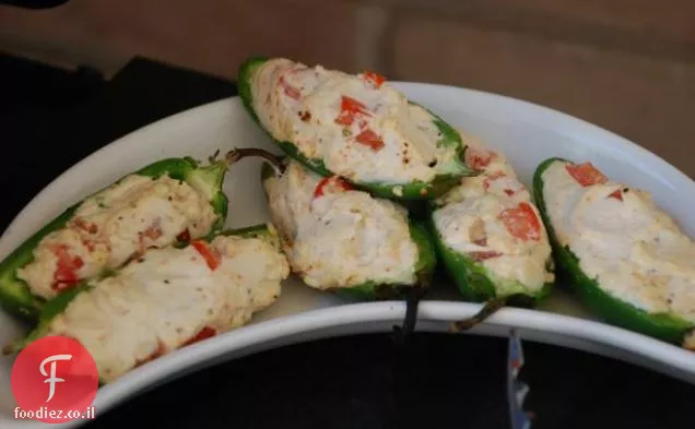 Poppers פלפל בגריל עם גבינת עיזים