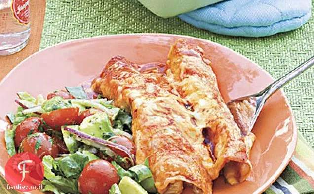 Enchiladas עוף וירוק צ'ילה