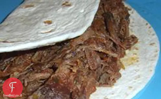 טרי טיפ גרוסים לטאקו בבישול האיטי