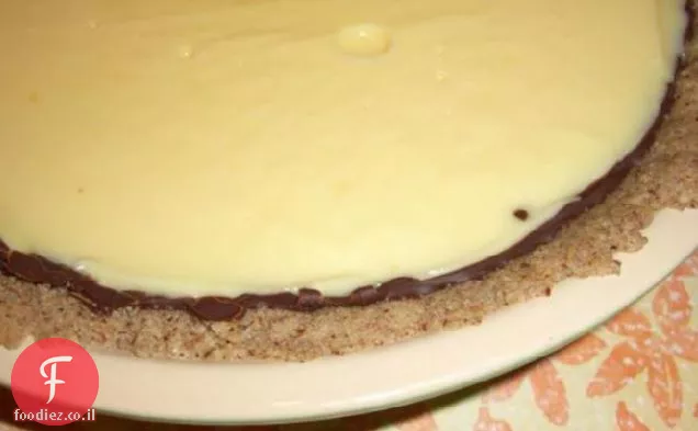 עוגת פודינג אשכוליות עם שוקולד-פקאן