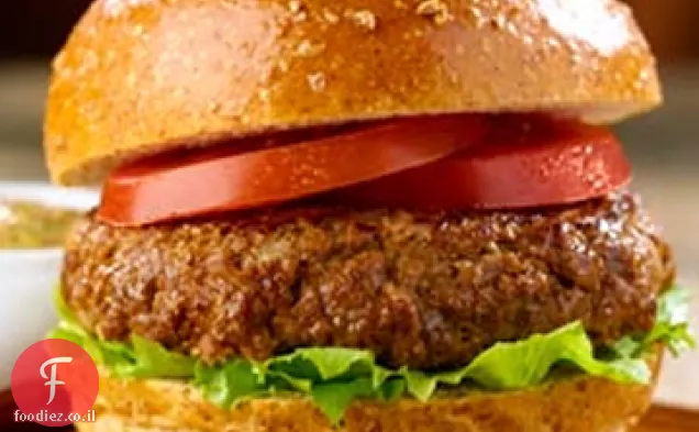 סובין גדול ועסיסי 1/4-lb. המבורגרים
