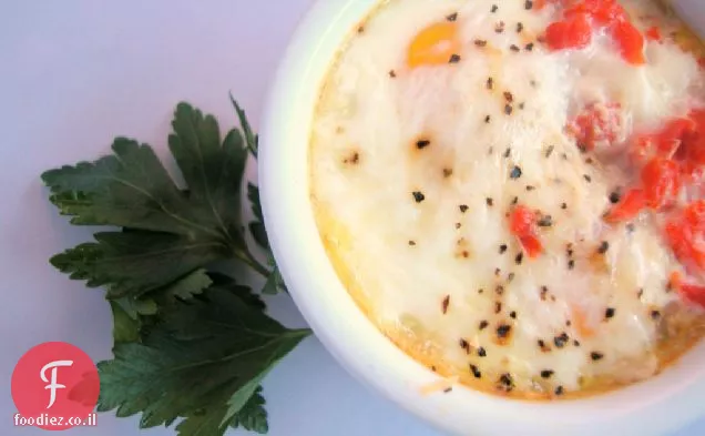 Oeufs En Cocotte With Lox