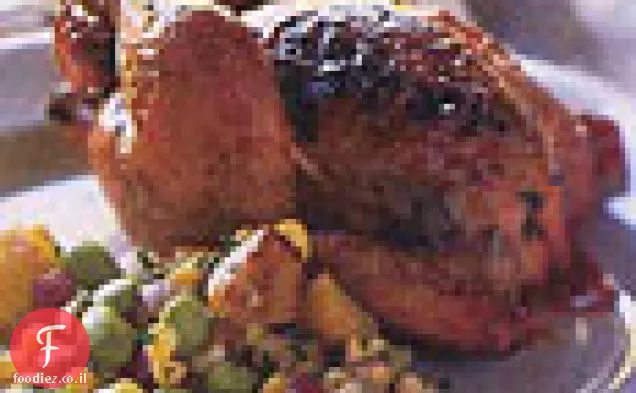 Poussins לימון-עשב בגריל