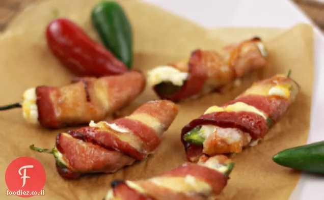 Steeler Nation Jalapeno Poppers W / בייקון