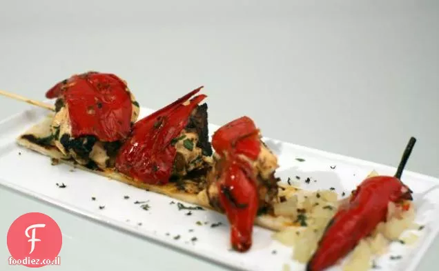 שיפודי עוף צ'ילה