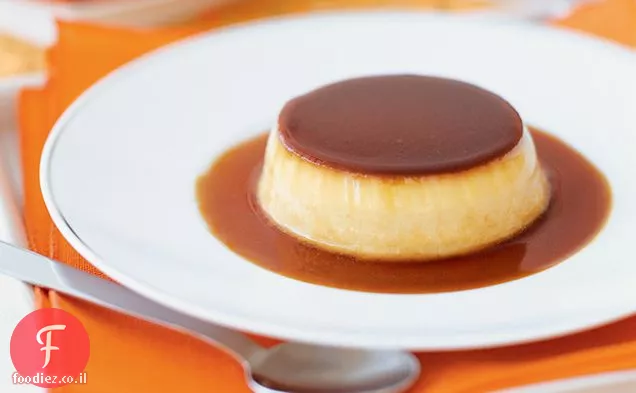 Flans קוקוס עם קפה קרמל