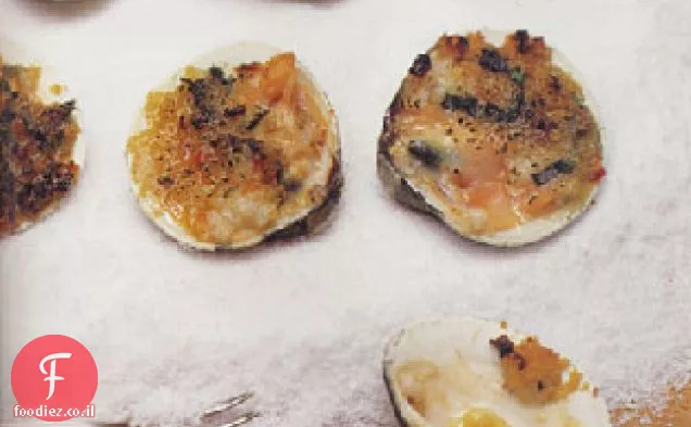 צדפות עם אורגנו ופירורי לחם (Vongole Origanate)
