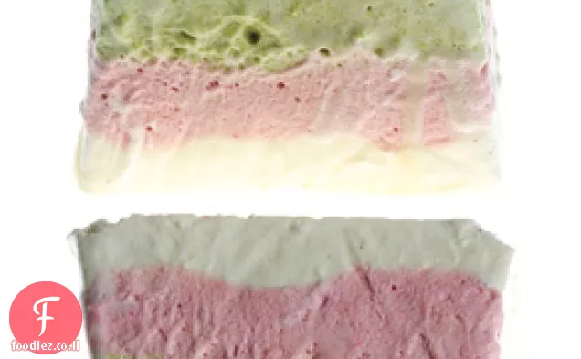 פיסטוק, תות ווניל Semifreddo