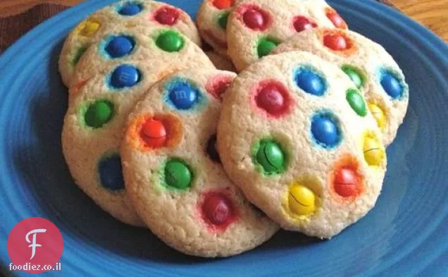 עוגיות סוכר רכות של m&M ללא גלוטן