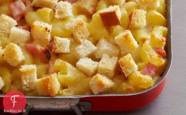 מקרוני Gruyère ו Emmentaler עם חזיר ושאור Cubed מ ' להמיס: האמנות של מקרוני וגבינה
