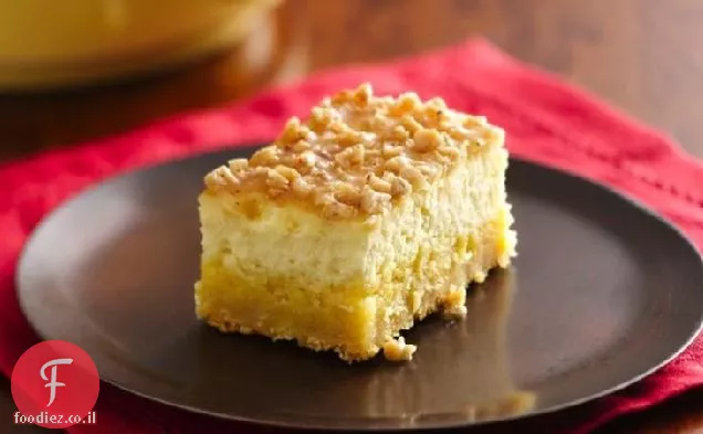 ברים עוגת גבינה Crème Brûlée