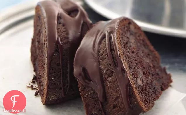 עוגת שוקולד מזוגגת